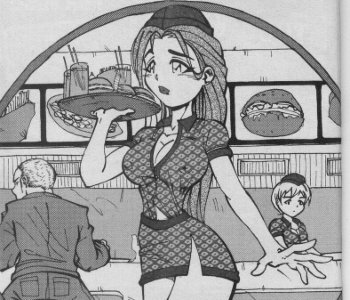 The Waitress Porn Comics